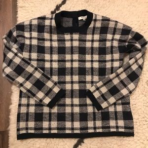 Madewell plaid sweater